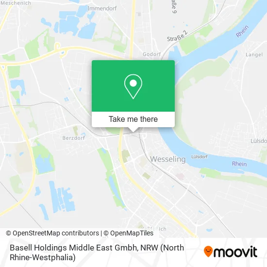 Basell Holdings Middle East Gmbh map