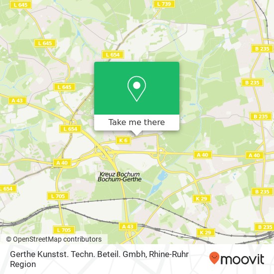 Gerthe Kunstst. Techn. Beteil. Gmbh map