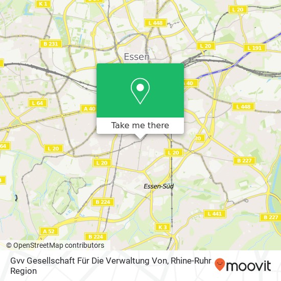 Gvv Gesellschaft Für Die Verwaltung Von map