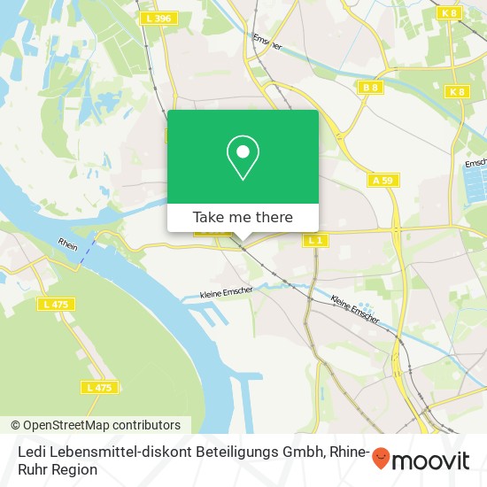 Ledi Lebensmittel-diskont Beteiligungs Gmbh map