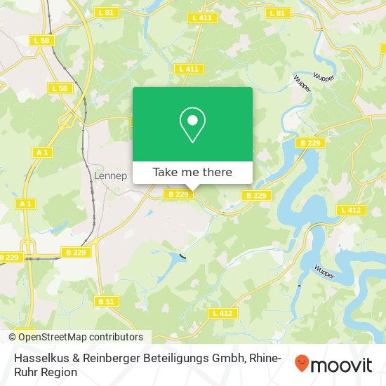 Hasselkus & Reinberger Beteiligungs Gmbh map