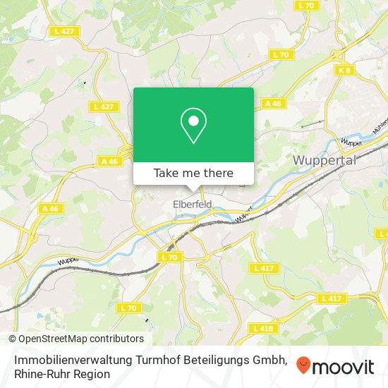 Immobilienverwaltung Turmhof Beteiligungs Gmbh map