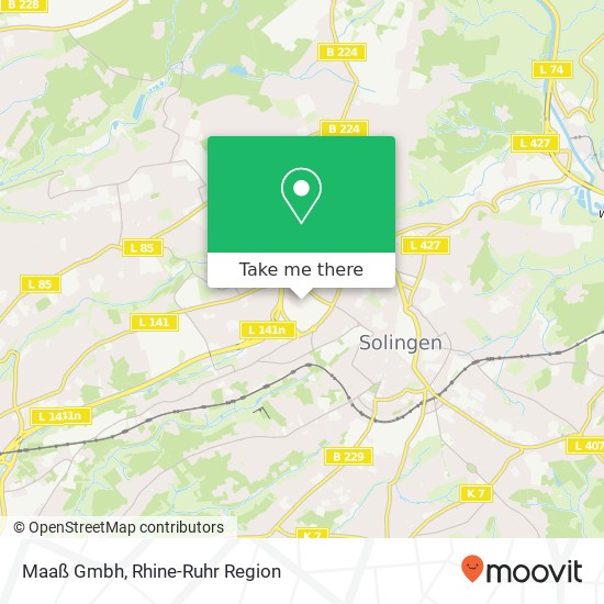 Maaß Gmbh map