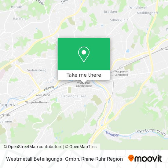 Westmetall Beteiligungs- Gmbh map