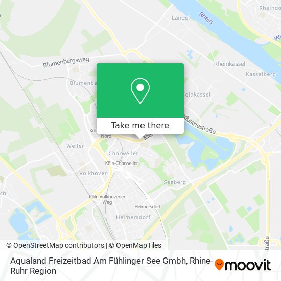 Aqualand Freizeitbad Am Fühlinger See Gmbh map