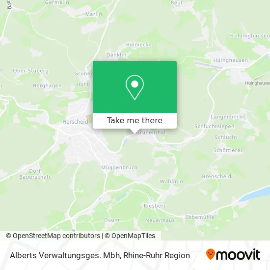 Карта Alberts Verwaltungsges. Mbh