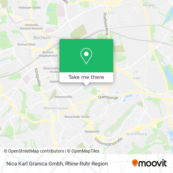 Nica Karl Granica Gmbh map