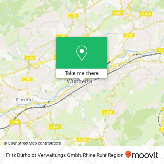 Fritz Dürholdt Verwaltungs Gmbh map