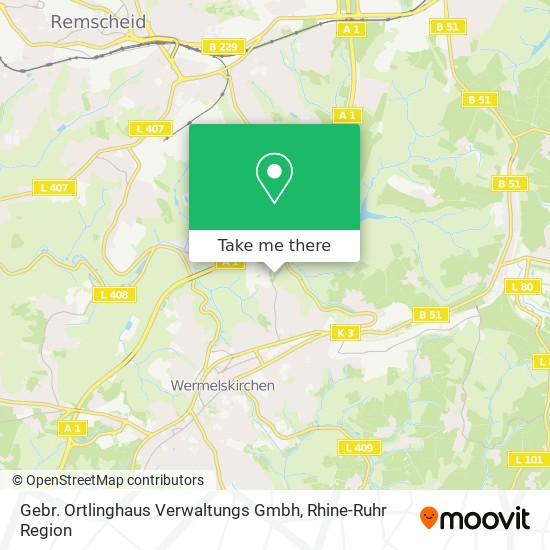 Gebr. Ortlinghaus Verwaltungs Gmbh map