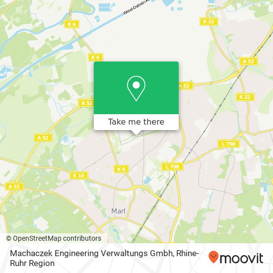 Machaczek Engineering Verwaltungs Gmbh map