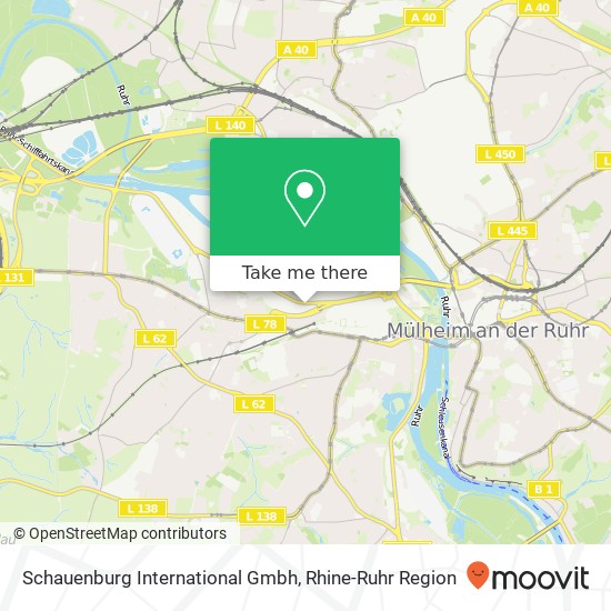 Schauenburg International Gmbh map