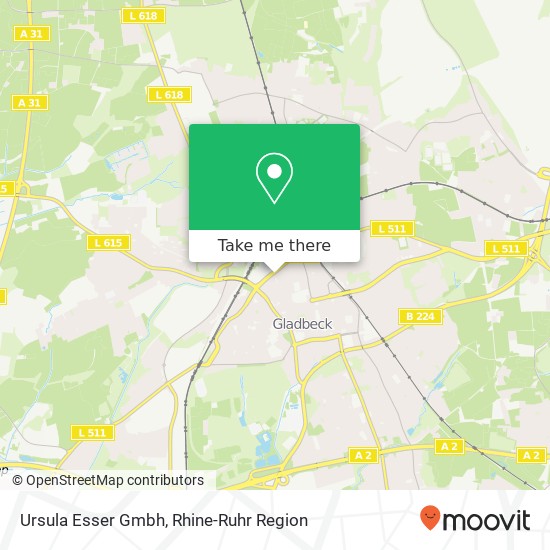 Ursula Esser Gmbh map