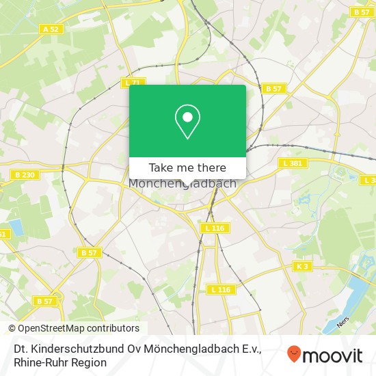 Dt. Kinderschutzbund Ov Mönchengladbach E.v. map