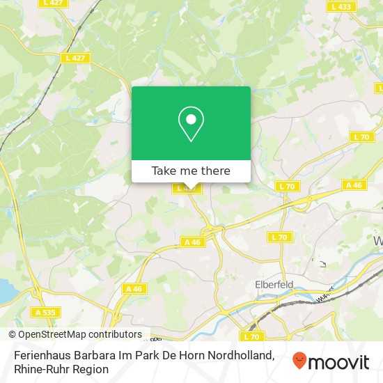 Ferienhaus Barbara Im Park De Horn Nordholland map