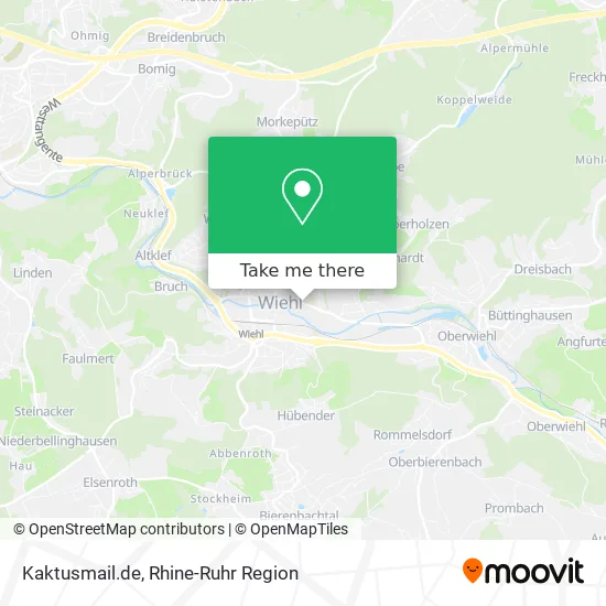 Kaktusmail.de map