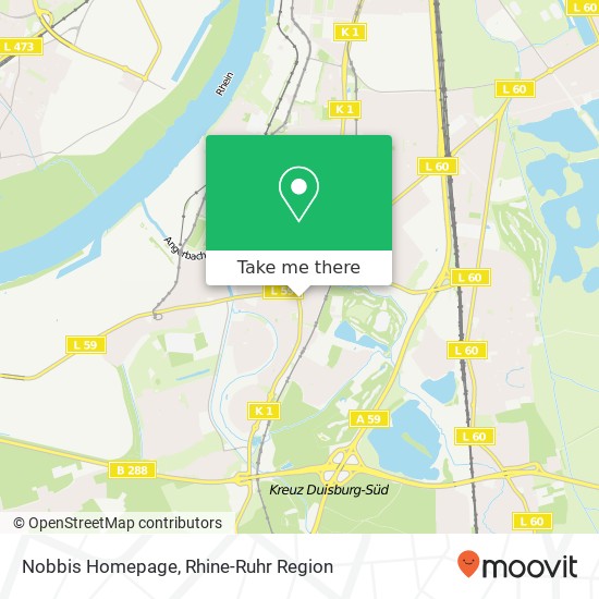 Nobbis Homepage map