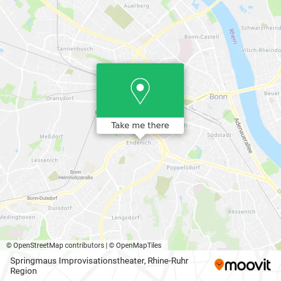 Карта Springmaus Improvisationstheater