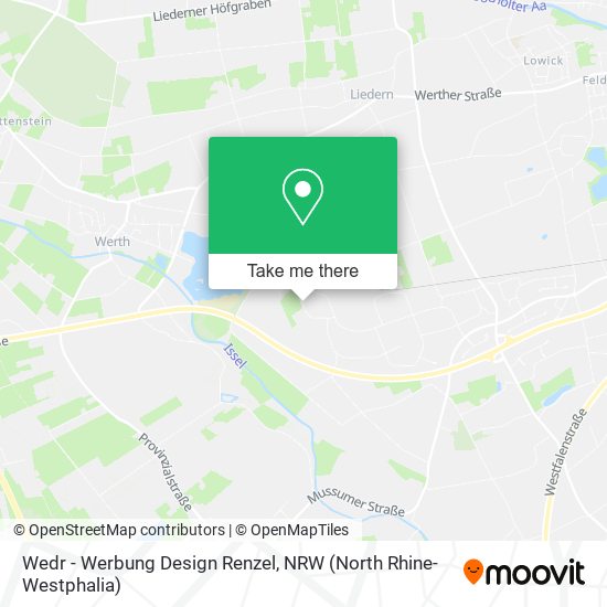 Wedr - Werbung Design Renzel map
