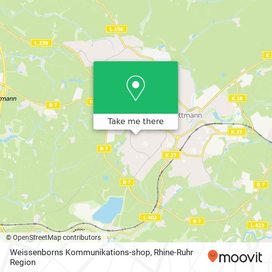 Weissenborns Kommunikations-shop map