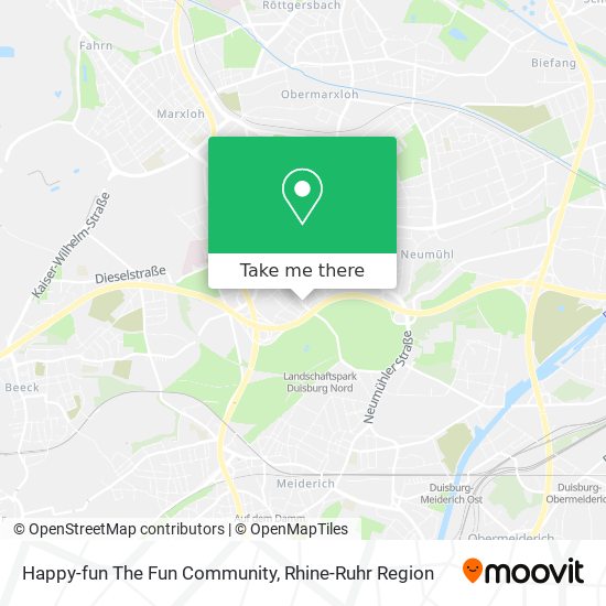 Happy-fun The Fun Community map