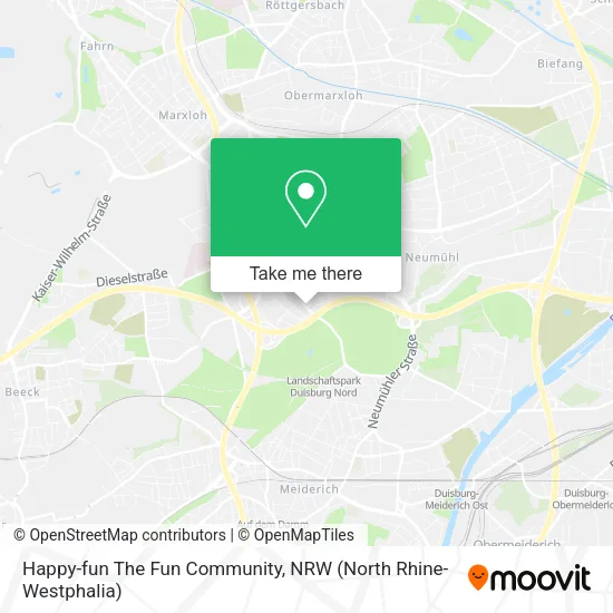 Happy-fun The Fun Community map