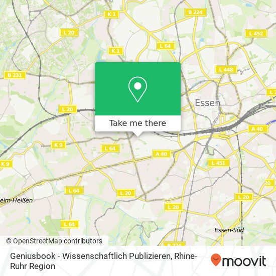 Geniusbook - Wissenschaftlich Publizieren map