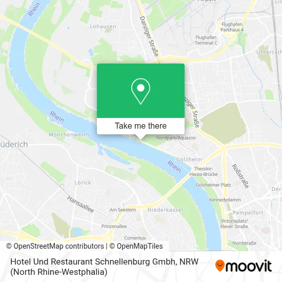 Hotel Und Restaurant Schnellenburg Gmbh map