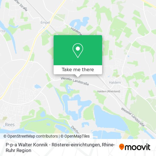 P-p-a Walter Konnik - Rösterei-einrichtungen map