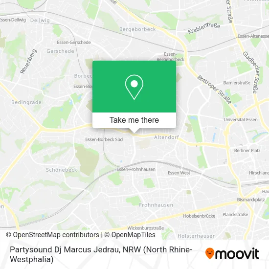 Карта Partysound Dj Marcus Jedrau