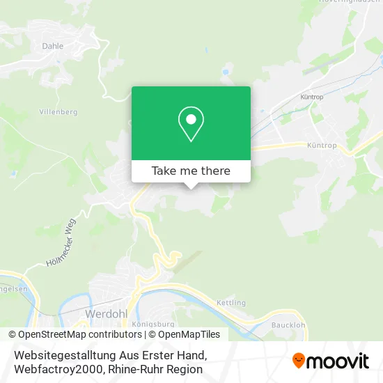 Websitegestalltung Aus Erster Hand, Webfactroy2000 map