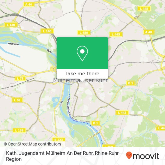 Kath. Jugendamt Mülheim An Der Ruhr map