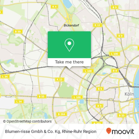 Blumen-risse Gmbh & Co. Kg map