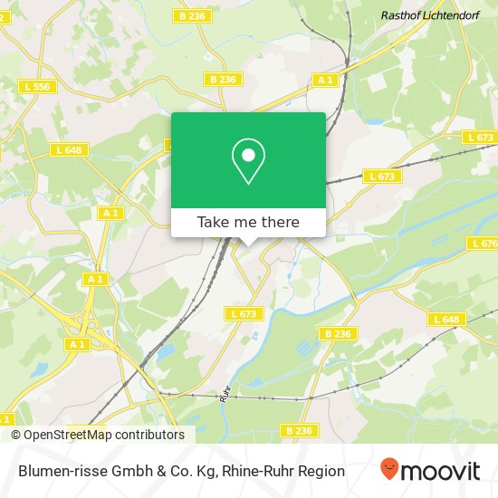 Blumen-risse Gmbh & Co. Kg map