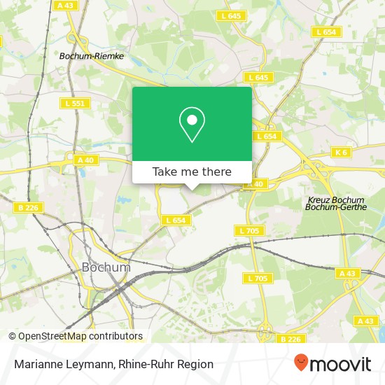 Marianne Leymann map