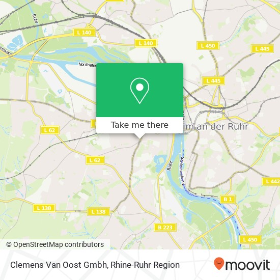 Clemens Van Oost Gmbh map