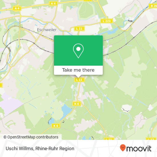 Uschi Willms map