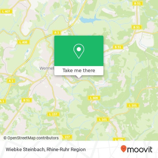 Wiebke Steinbach map