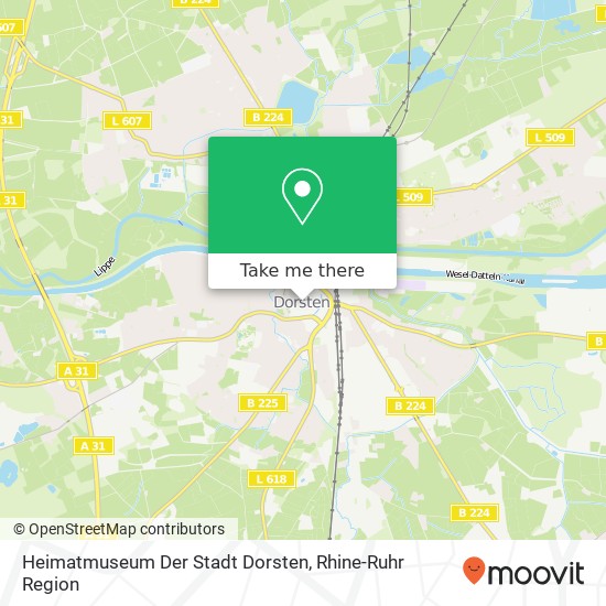 Heimatmuseum Der Stadt Dorsten map