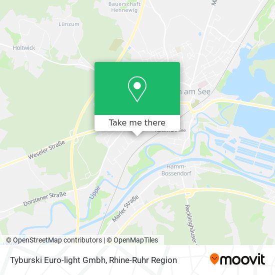Tyburski Euro-light Gmbh map