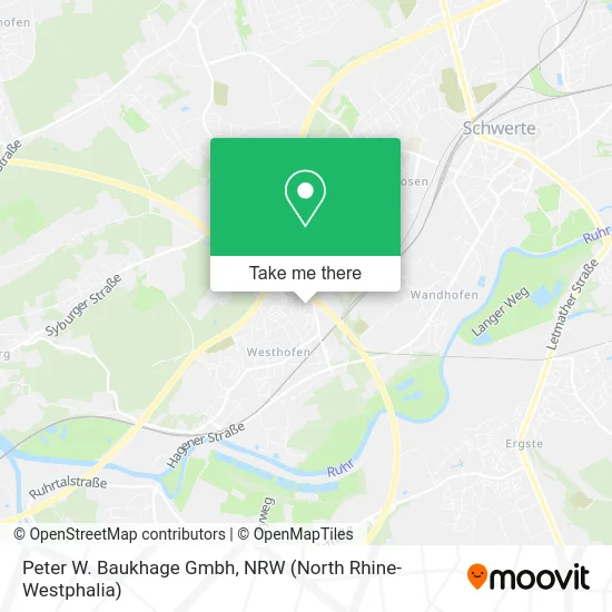 Peter W. Baukhage Gmbh map