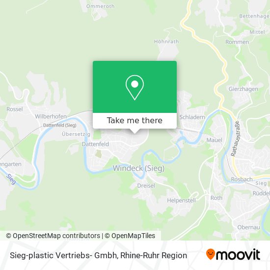 Sieg-plastic Vertriebs- Gmbh map