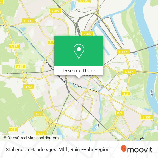 Stahl-coop Handelsges. Mbh map