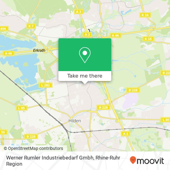 Werner Rumler Industriebedarf Gmbh map