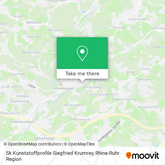 Sk Kunststoffprofile Siegfried Krumrey map