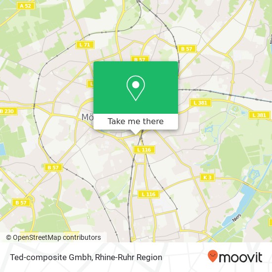 Ted-composite Gmbh map