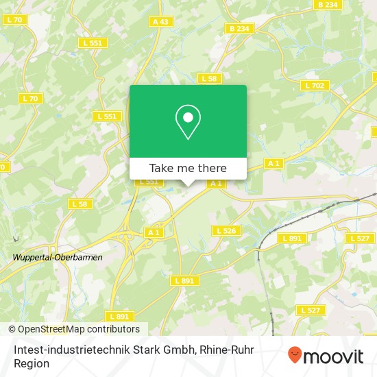 Intest-industrietechnik Stark Gmbh map