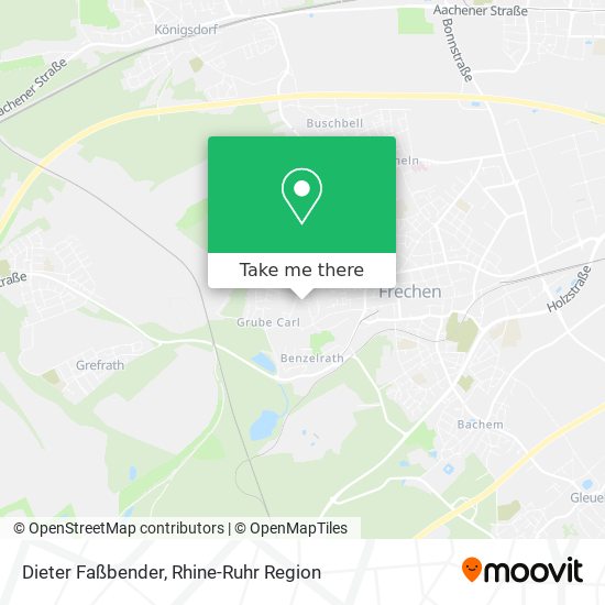 Dieter Faßbender map