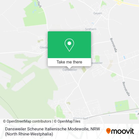 Карта Dansweiler Scheune Italienische Modewolle