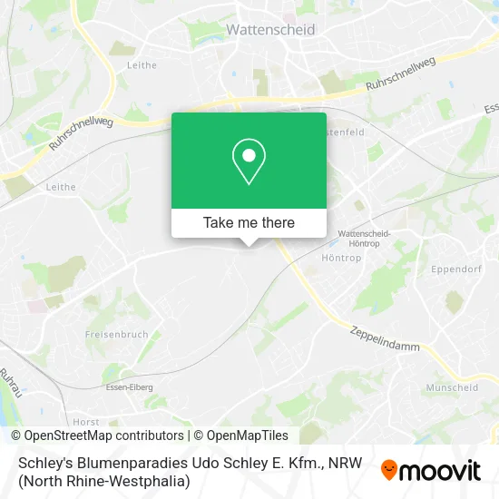 Карта Schley's Blumenparadies Udo Schley E. Kfm.