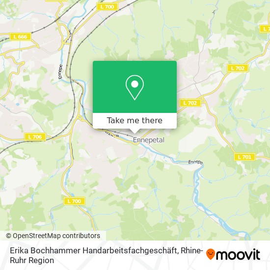 Erika Bochhammer Handarbeitsfachgeschäft map